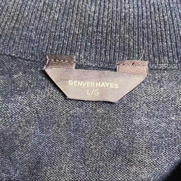 Men’s Sweatshirt Grey by Denver Hayes - Picture 4 of 4